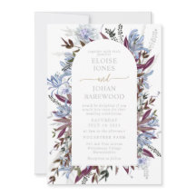 Joli bleu violet Fleur sauvage