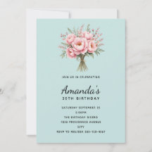 Joli bouquet de fleurs de pivoine rose pour annive