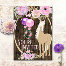 Joli Cheval et Fleurs sur Barnwood Anniversaire