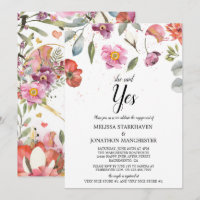 Joli Printemps Floral Elle A Dit Oui Parti Engagem