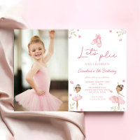 Jolie danseuse de ballet Ballerina Photo Anniversa