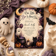 Jolie petite boo Baby Shower Halloween