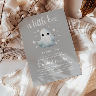Invitation Jolie petite fête Halloween pour bébé Boo