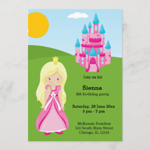 Invitation Jolie princesse