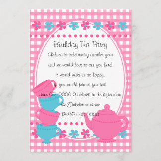 Invitation Jolie Tea Party