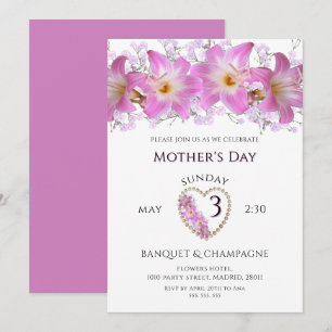Invitation Jolies Lilous pour la Fête des Mères