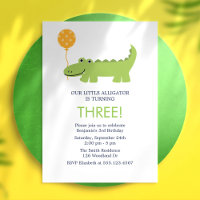 Jote Alligator fête d'anniversaire