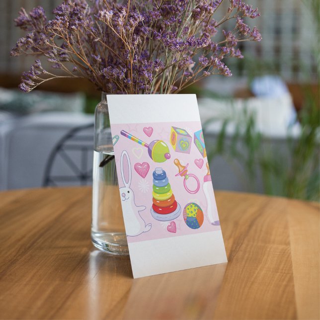 Invitation Jouets pour Bébés et Équipements de Nursery (Créateur téléchargé)