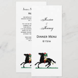 Invitation Joueur Polo vintage sur Pony