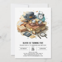 Jour de l'anniversaire du détective du mystère de