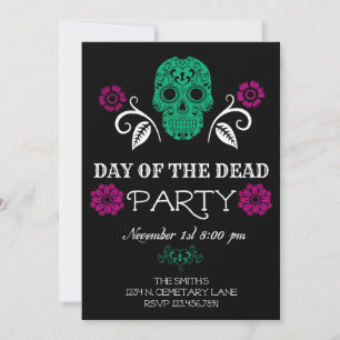 Invitation Jour de l'invitation des morts