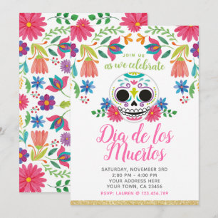 Invitation Jour de l'invitation du Parti mort
