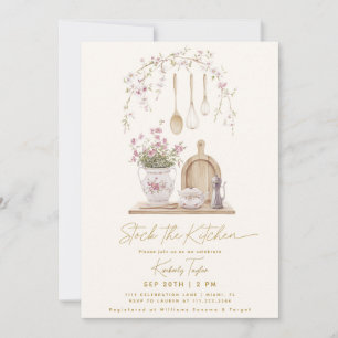 Invitation Jour de mariage : Fournitures de cuisine