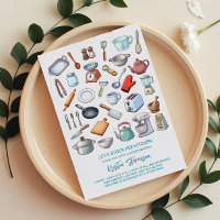 Jour de mariage moderne pour équiper la cuisine