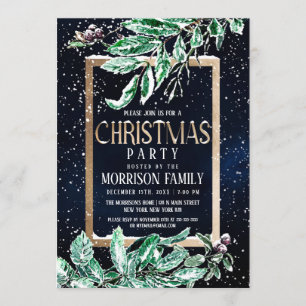 Invitation Jour de Noël de la Marine de la Neige