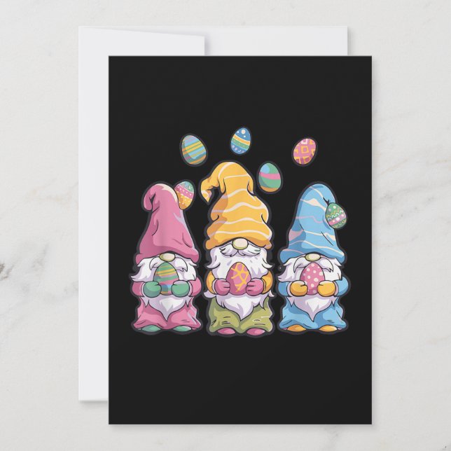 Invitation Jour de Pâques (Devant)