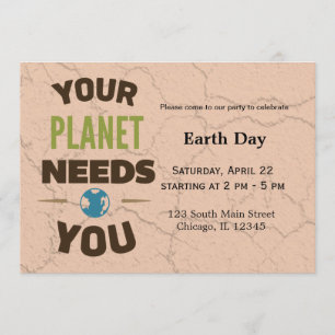 Invitation Jour des terres