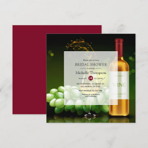 Invitation Journée de dégustation de vin en Bourgogne et Or p