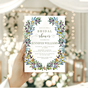 Invitation Journée de mariage bohème sur le thème italien tos