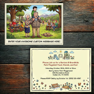 Invitation Journée des grands-parents et des petits-enfants a