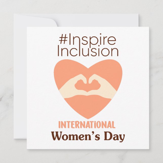 Invitation Journée internationale de la femme 2024 Inspirer l (Devant)