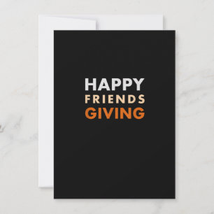 Invitation Joyeuse Chemise Thanksgiving Friendsgiving