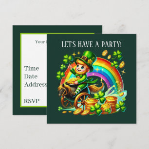 Invitation Joyeuse fête de la Saint-Patrick 