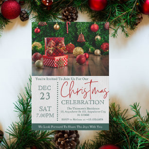 Invitation Joyeuse fête de Noël Fête Fête Fête