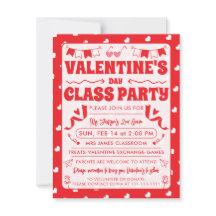 Joyeuse Saint-Valentin Moderne Motif d'Amour