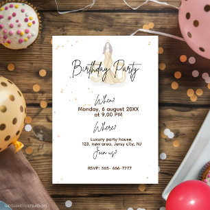 Invitation joyeux 50e anniversaire