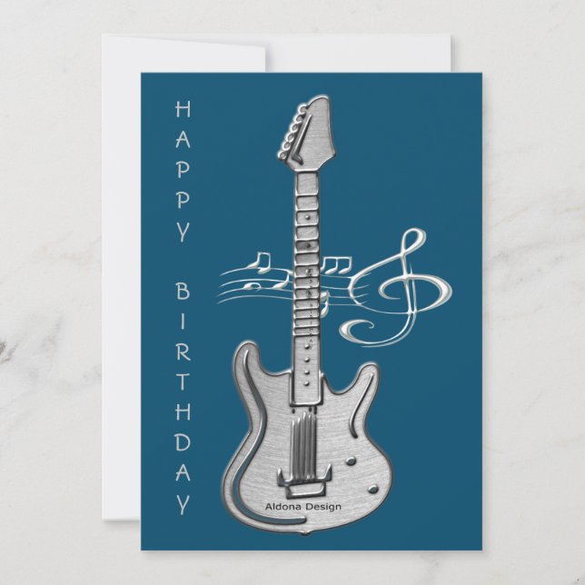 Invitation Joyeux anniversaire (Devant)