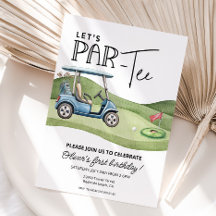 Joyeux anniversaire de golf mignon, tout âge, Fais