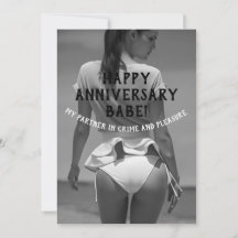 Joyeux Anniversaire Sexy Naughty personnalisable