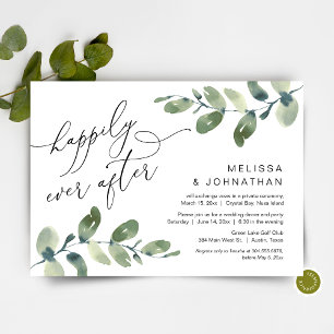 Invitation Joyeux Après, Dîner D'Étage, Verdure