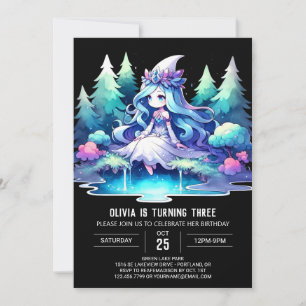 Invitation Joyeux Boho Princess Anniversaire