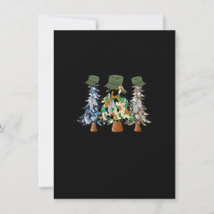 Invitation Joyeux Camouflage de l'armée de Noël