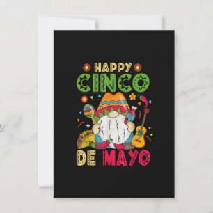 Invitation Joyeux Cinco De Mayo Gnome Mexicain Cinco De Mayo