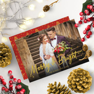Invitation Joyeux et lumineux Noël de Noël