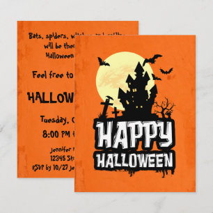 Invitation Joyeux Halloween