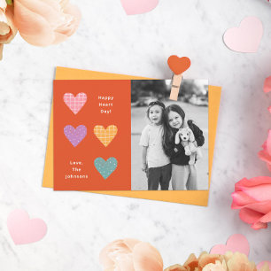 Invitation Joyeux Heart Day Pastel Hearts Famille Valentine