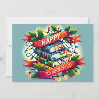 Invitation Joyeux Jolabokaflod