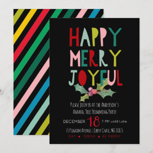 Invitation Joyeux Joyeux Noël