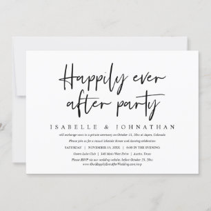 Invitation Joyeux Mariage Simplicité Fête de Fiançailles