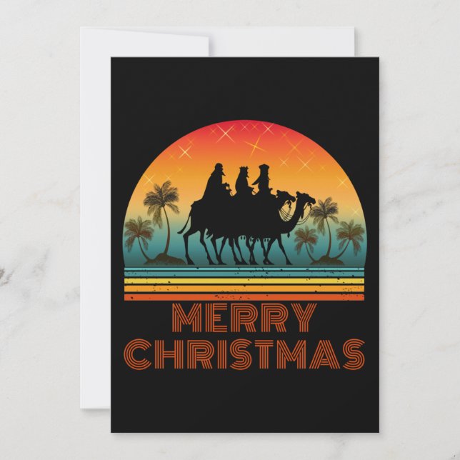 Invitation joyeux noël (Devant)