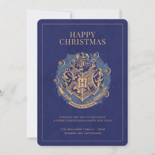 Invitation Joyeux Noël   Crest HOGWARTS™