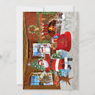 Invitation Joyeux Noël de Père Noël