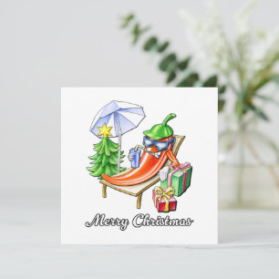 Invitation Joyeux Noël Dessin de dessin de chili amusant