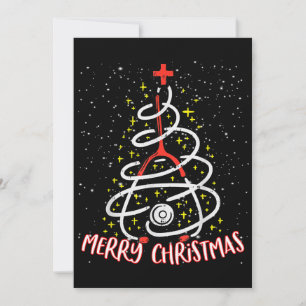 Invitation Joyeux Noël Infirmière Drôle d'infirmière de l'USI