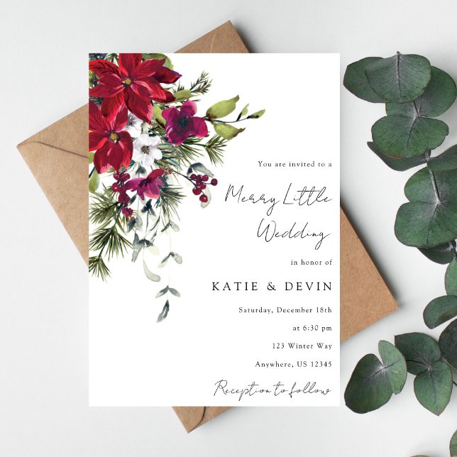 Invitation Joyeux petit Mariage (Créateur téléchargé)