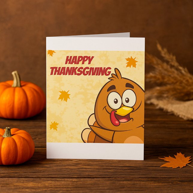 Invitation Joyeux Thanksgiving drôle (Créateur téléchargé)